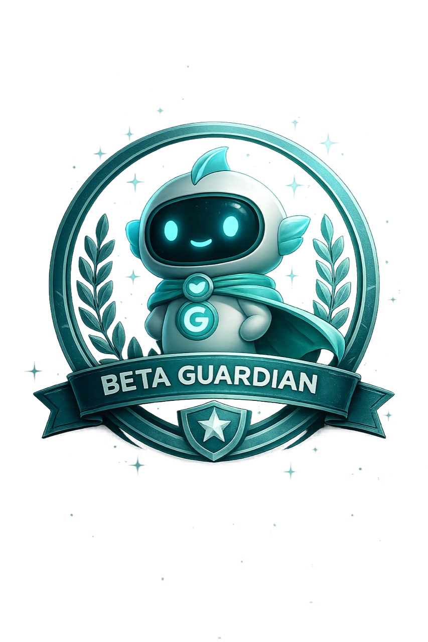 Beta Guardian collectible badge preview